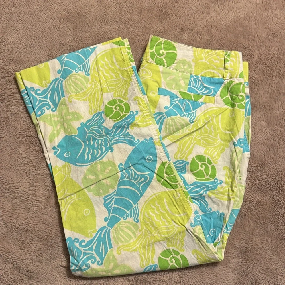 Lilly Pulitzer Capri Pants - Picture 1 of 5